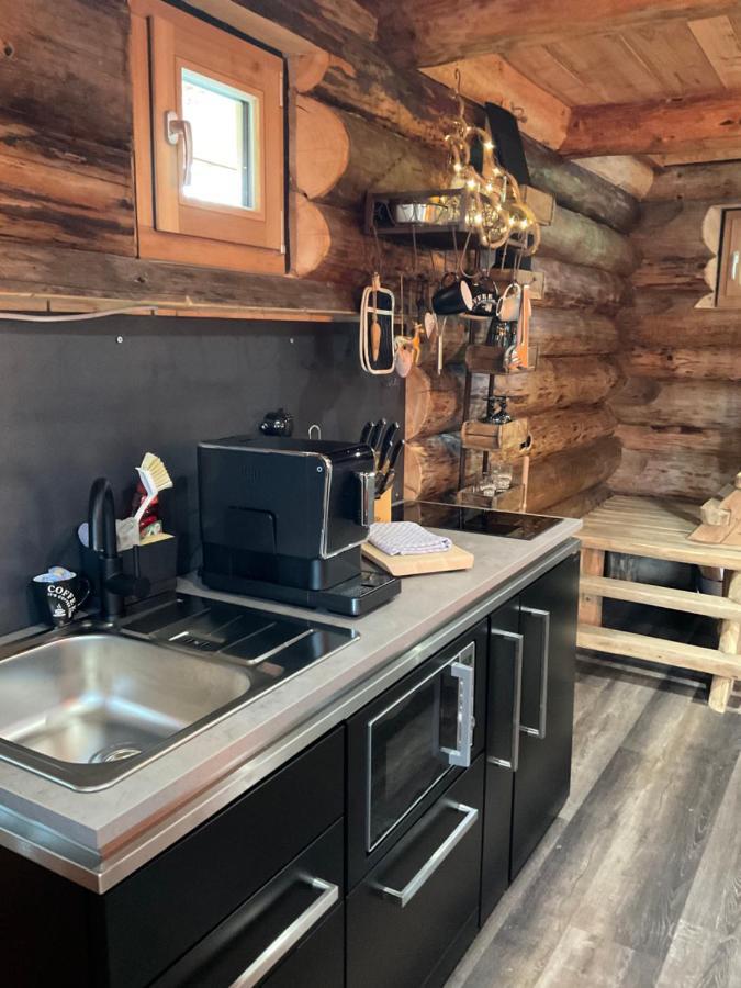 ブラウンラーゲ Blockhaus Panhuetteヴィラ エクステリア 写真