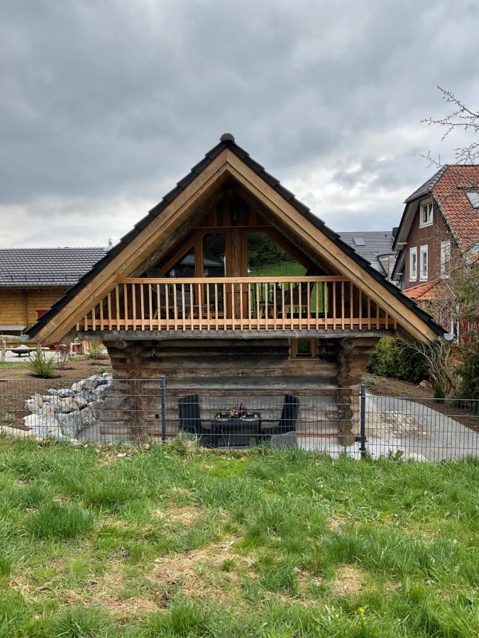 ブラウンラーゲ Blockhaus Panhuetteヴィラ エクステリア 写真