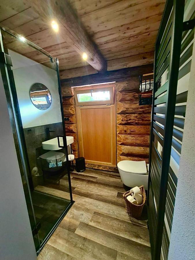 ブラウンラーゲ Blockhaus Panhuetteヴィラ エクステリア 写真