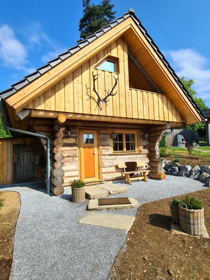 ブラウンラーゲ Blockhaus Panhuetteヴィラ エクステリア 写真