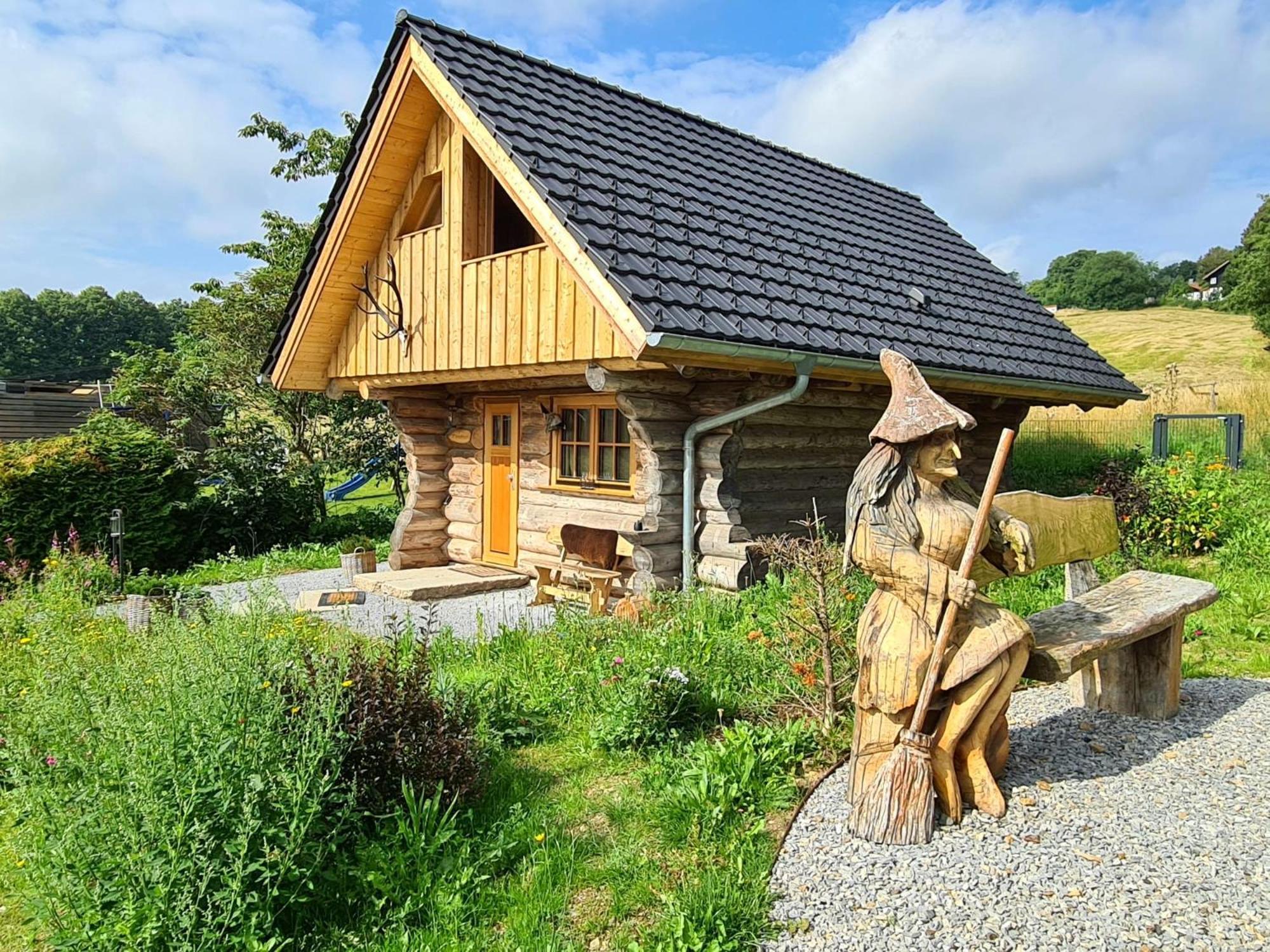 ブラウンラーゲ Blockhaus Panhuetteヴィラ エクステリア 写真